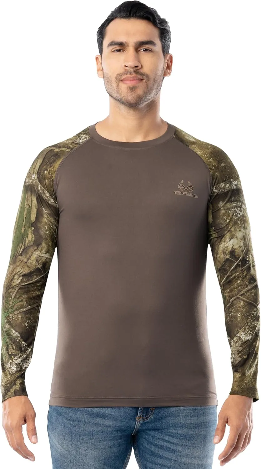 

Мужская футболка с длинным рукавом Realtree Performance Raglan, Realtree APX