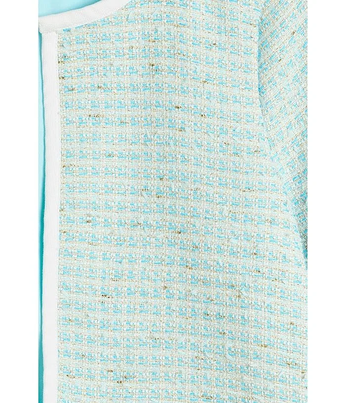 Куртка из букле Mini Rohana Lilly Pulitzer Kids, Capri Blue Galloping Gals — фото 3