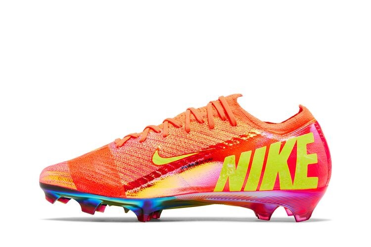 Кроссовки Nike Zoom Mercurial Vapor 16 Elite SE FG Cosmic Speed Chapter 2 Pack, оранжевый — фото 3
