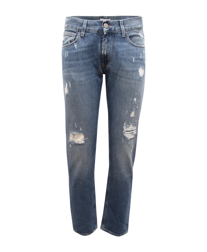 

Брюки от итальянской кутюрной фирмы, изготовленные в Италии. Daniele Alessandrini, синий