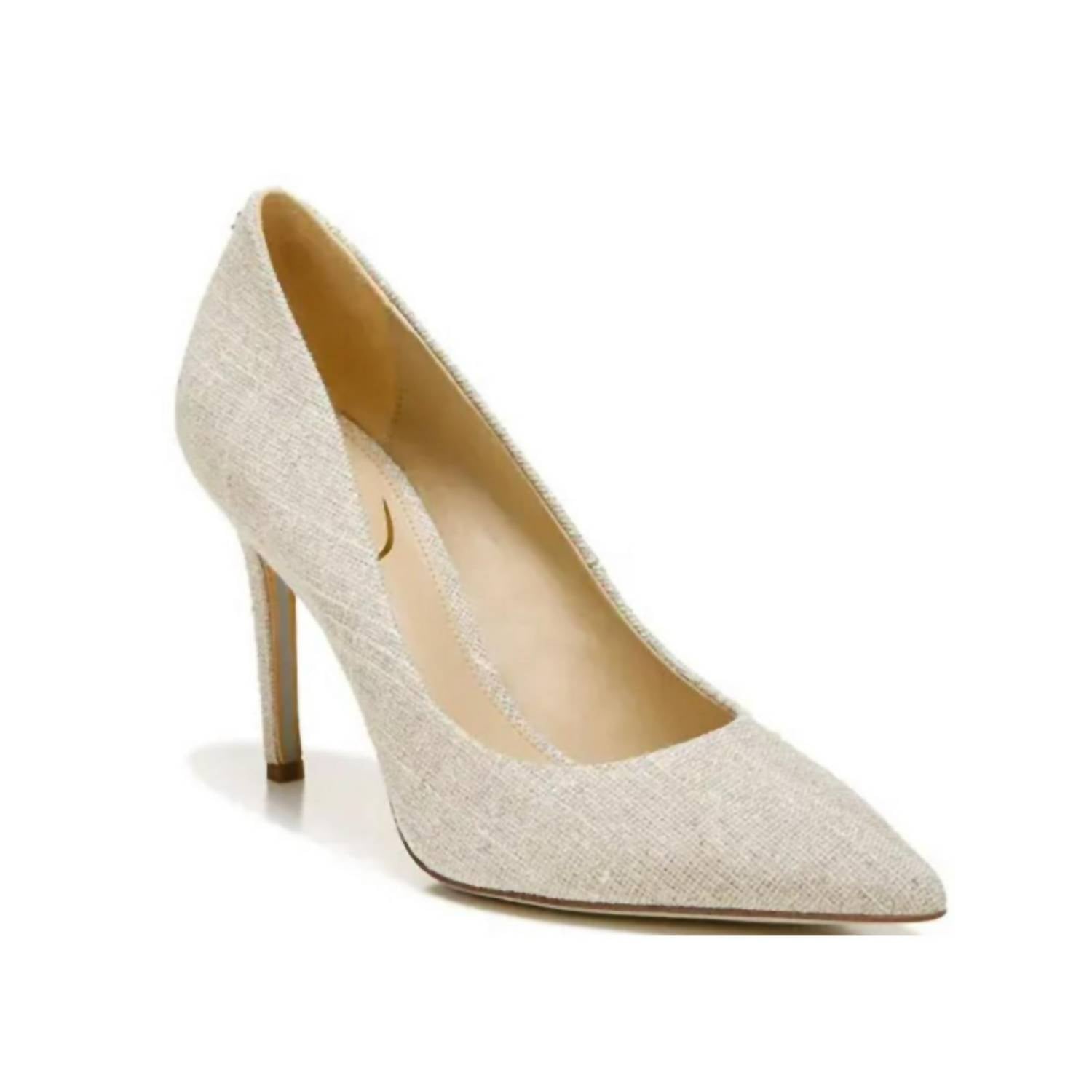 Женские туфли-лодочки Jordyn в натуральном льняном оттенке Sam Edelman
