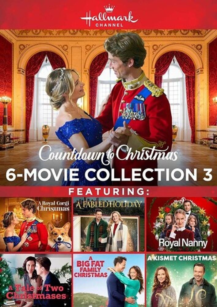 

Диск DVD Hallmark Countdown To Christmas 6-Movie Collection Vol. 3