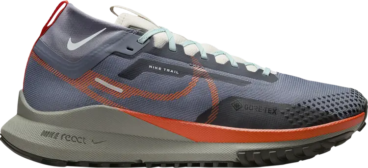 

Кроссовки React Pegasus Trail 4 GORE-TEX 'Light Carbon Dark Cosmic Clay', фиолетовый