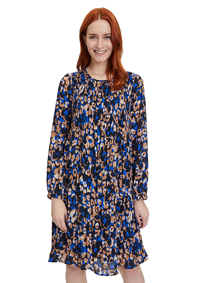 

Платье до колена Betty Barclay Kleid, цвет Dunkelblau/Camel