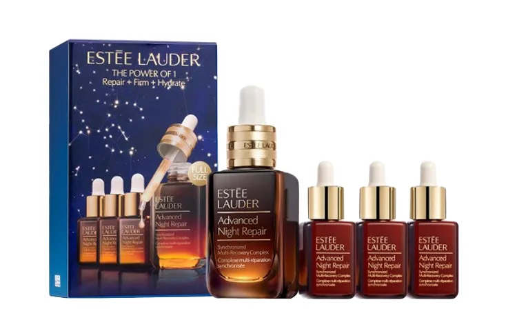 ESTEE LAUDER Набор для ухода за кожей унисекс, Extra Skin Repair Serum 50ml + Special Repair Skin Serum 15ml*3