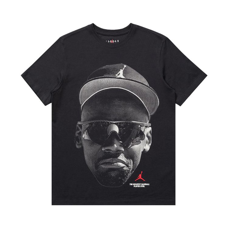 

Футболка Air Jordan MJ Core Blank Diamond 45 T-Shirt 'Off Black', черный
