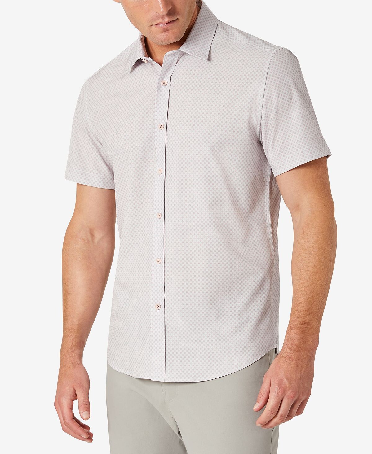 

Мужская спортивная рубашка с коротким рукавом Kenneth Cole