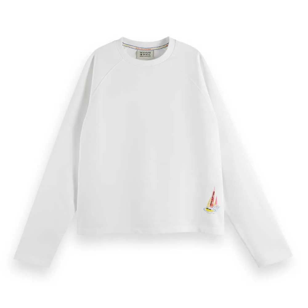 

Толстовка Scotch & Soda Raglan, белый