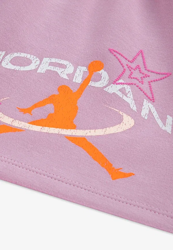 Спортивные штаны Bruklyn festival tracksuit bottoms Jordan, цвет ледяной кармин — фото 4