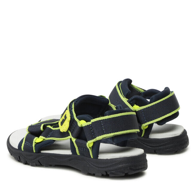 Сандалии Jack Wolfskin Seven Seas 3 K 4040061 Navy/Lime, темно-синий — фото 3