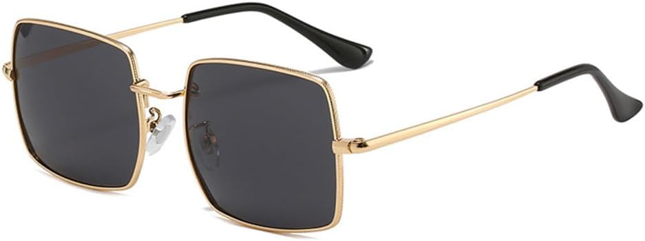 

Мужские солнцезащитные очки в винтажном металлическом стиле, женские солнцезащитные очки в стиле ретро для путешествий с защитой от УФ-излучения UV400 HPIRME, C1gold-black