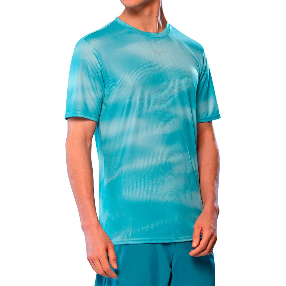 

Футболка с коротким рукавом спортивная Mizuno Core Graphic, синий