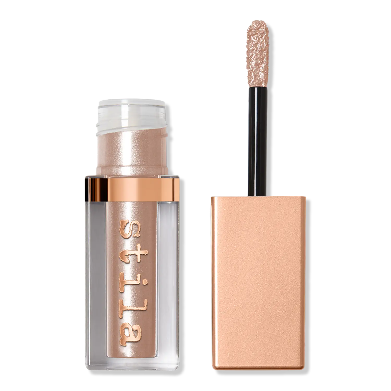 

Жидкие тени для век Shimmer & Glow Stila, Kitten (shimmering vibrant nude pink)