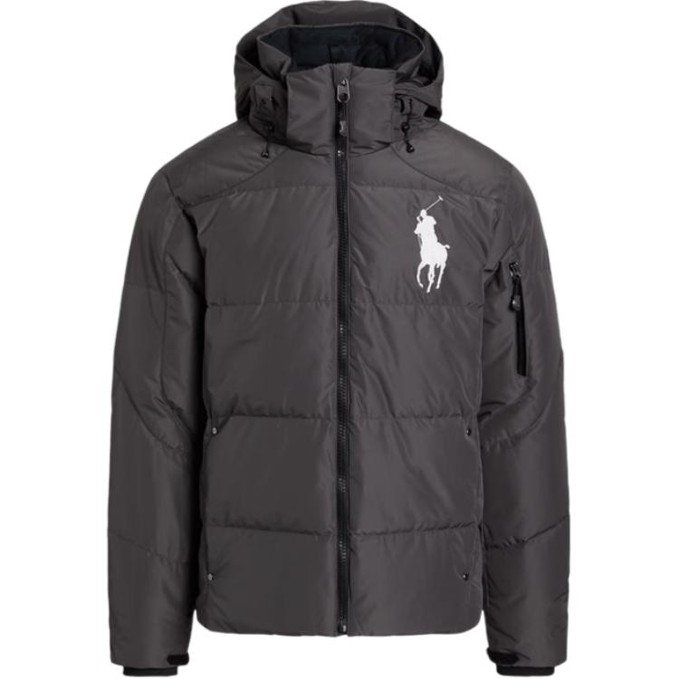 Polo Ralph Lauren Винтажная серая пуховая куртка, Vintage Gray — фото 2