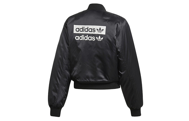 Adidas Originals Женское короткое пальто, цвет Black — фото 2
