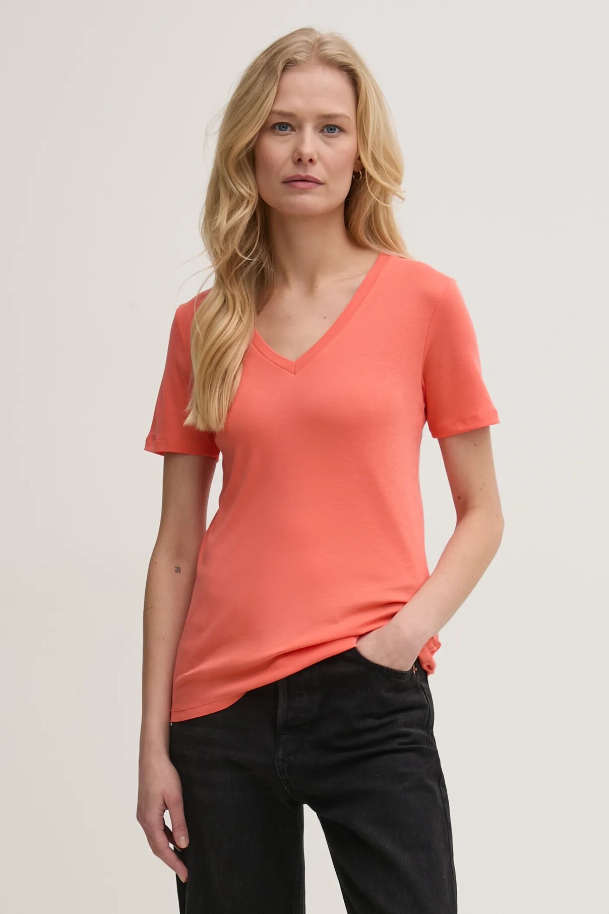 

Футболка из хлопка United Colors Of Benetton, оранжевый