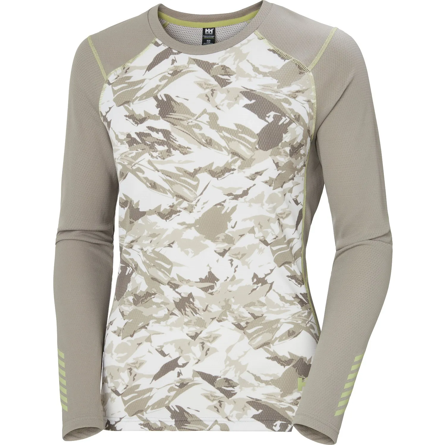 

LIFA ACTIVE Графический базовый слой Топ Helly Hansen, Terrazzo Mountain Camo