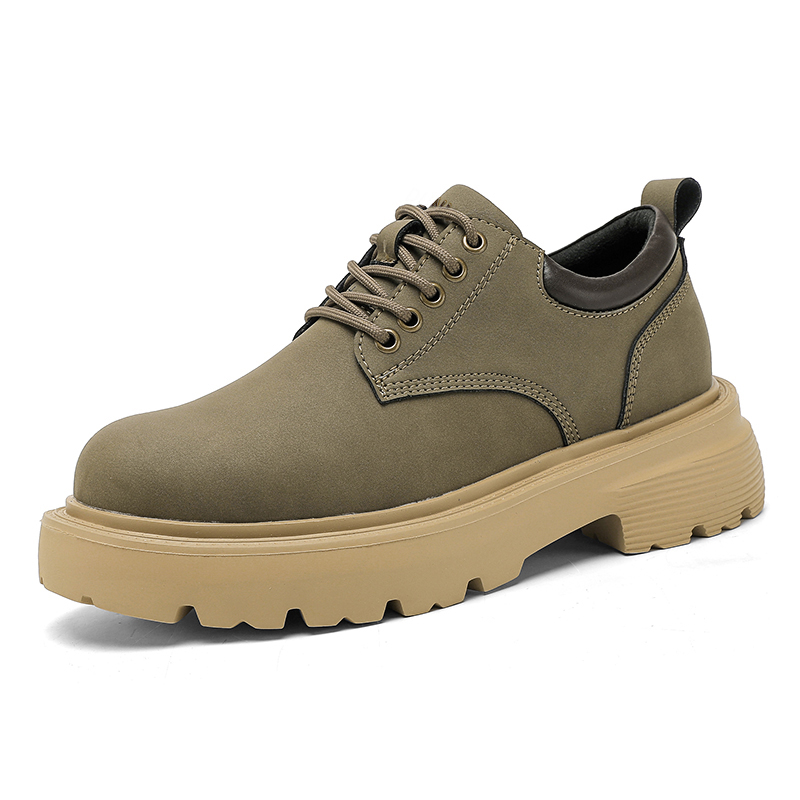 Dunnu Мужские повседневные кеды низкие хаки, цвет Khaki — фото 3