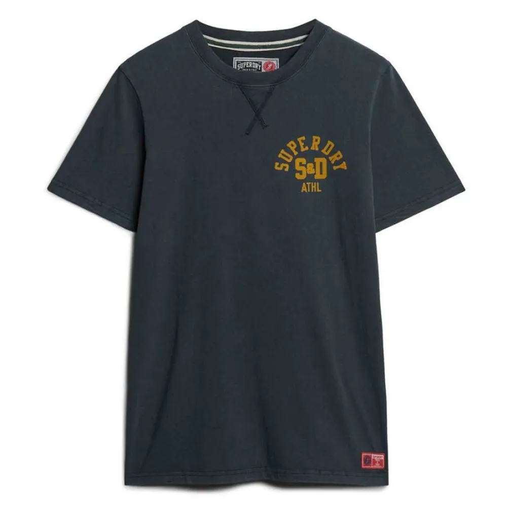 

Футболка Superdry Track & Field Graphic, серый