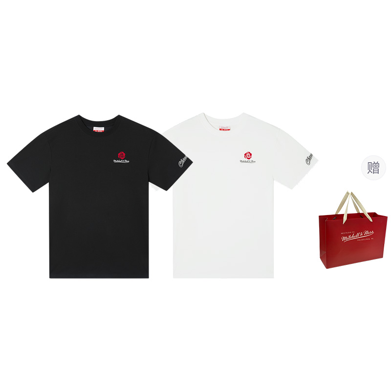 

Mitchell & Ness Couple Set 2 Pack Mitchell Ness, couple set (черный+белый) with free shopping bag