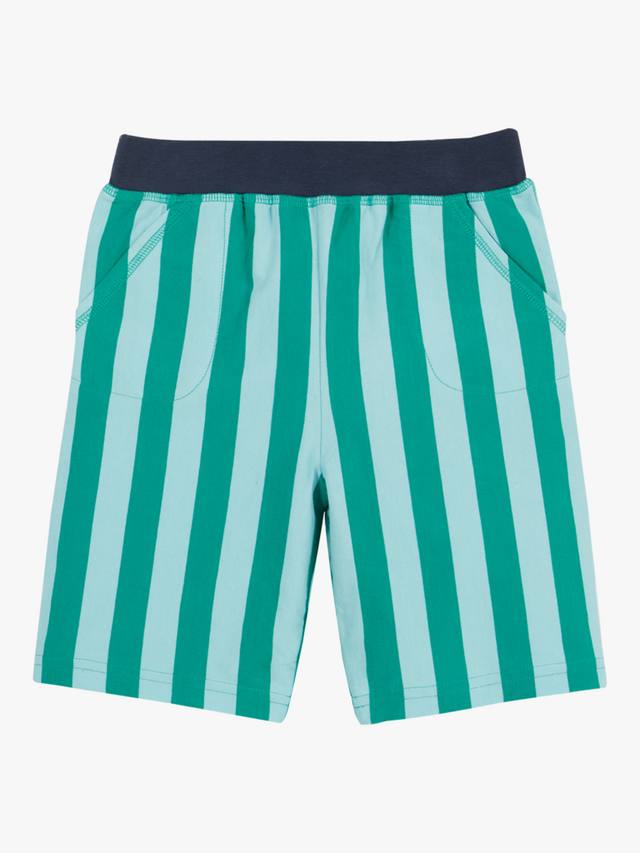 

Детские трикотажные шорты из органического хлопка stithian Frugi, синий
