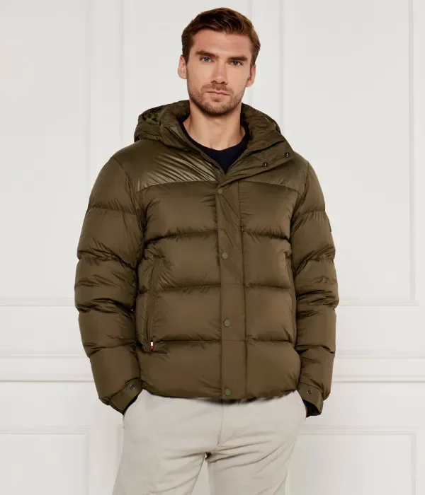 Пуховая куртка regular fit Tommy Hilfiger, хаки
