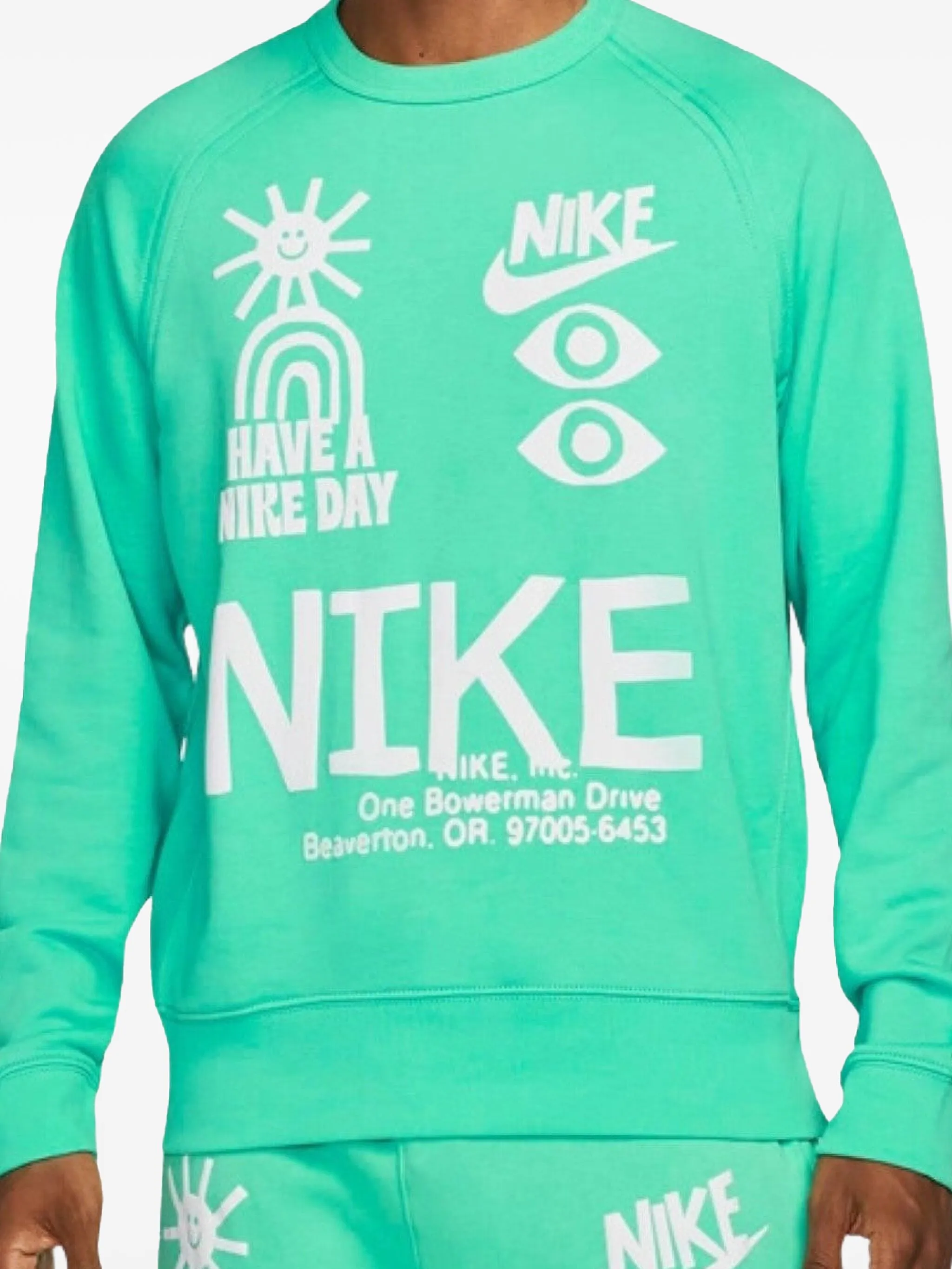 

Толстовка HBR-S Nike, зеленый