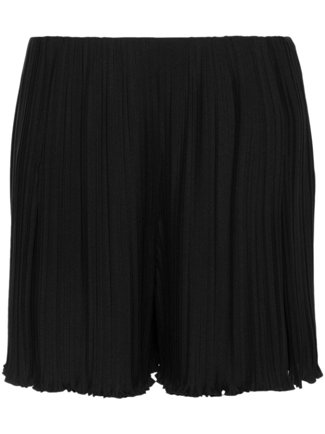 

Lanvin крепдешиновые шорты со складками, черный