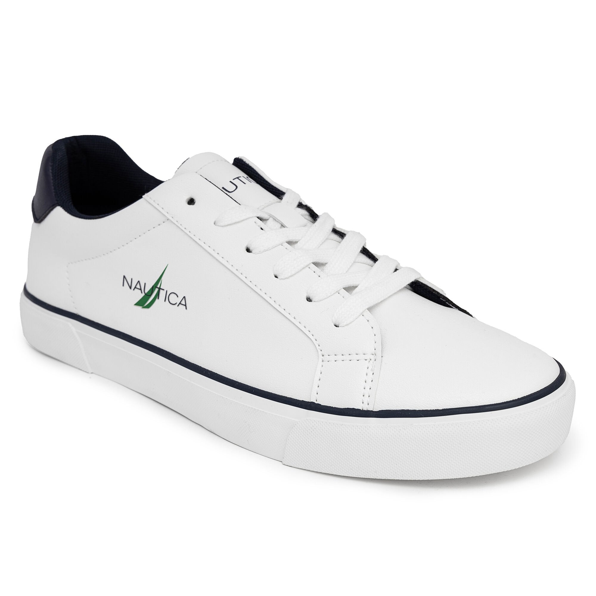 

Кроссовки Nautica на шнуровке, цвет bright white
