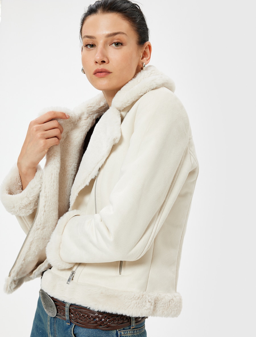 

Куртка межсезонная Koton, экрю