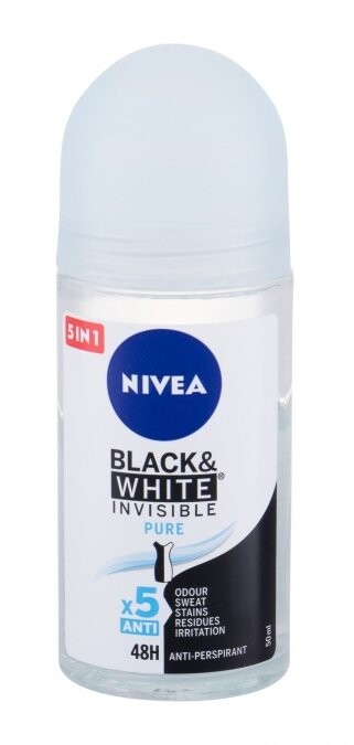 

Nivea Black & White Invisible Pure 50мл