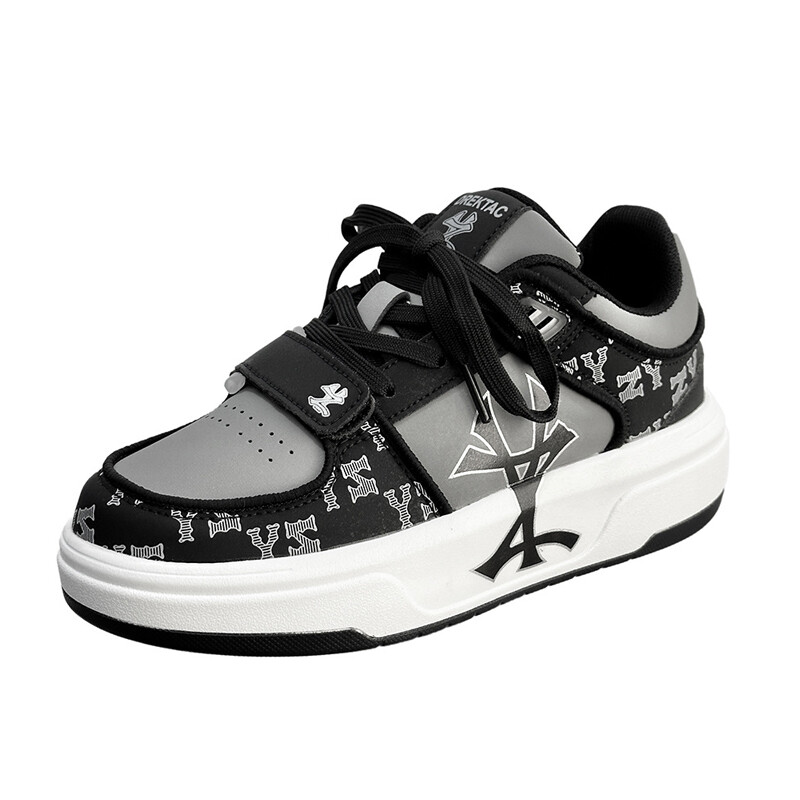 

Кроссовки Quantity LIANGHUO Skateboarding Shoes Unisex Low-top, белый/черный