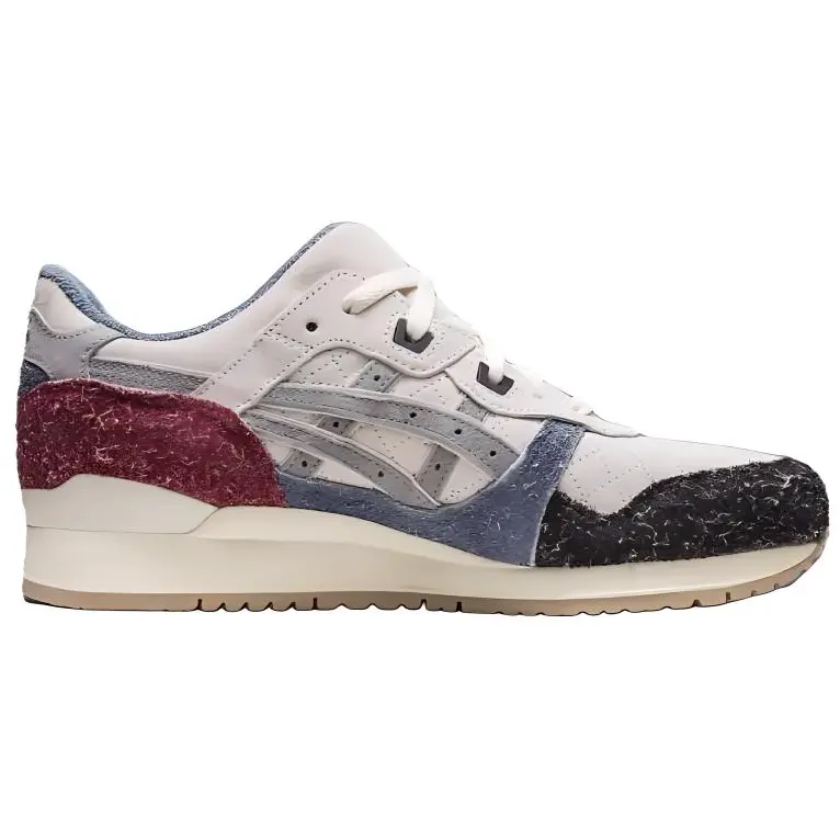 Кроссовки KITH X Asics Gel Lyte 3 '07 Remastered "Seoul", серый/серебряный/черный — фото 2