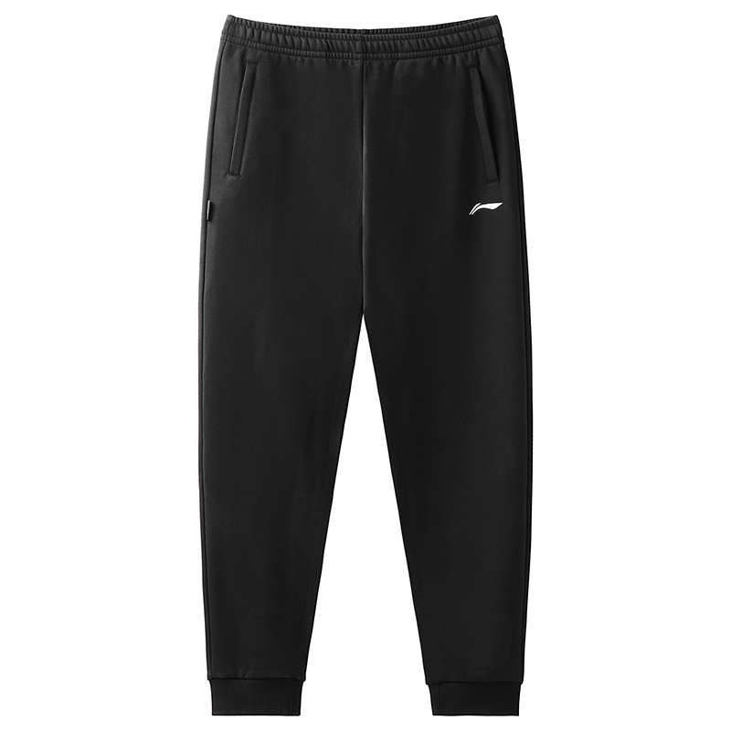 

Бадминтон серия вязаные спортивные штаны мужские LINING, черный