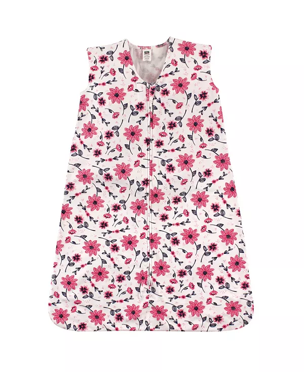 

Хлопковый спальный мешок без рукавов для младенцев девочек, мешок, одеяло Hudson Baby, botanical