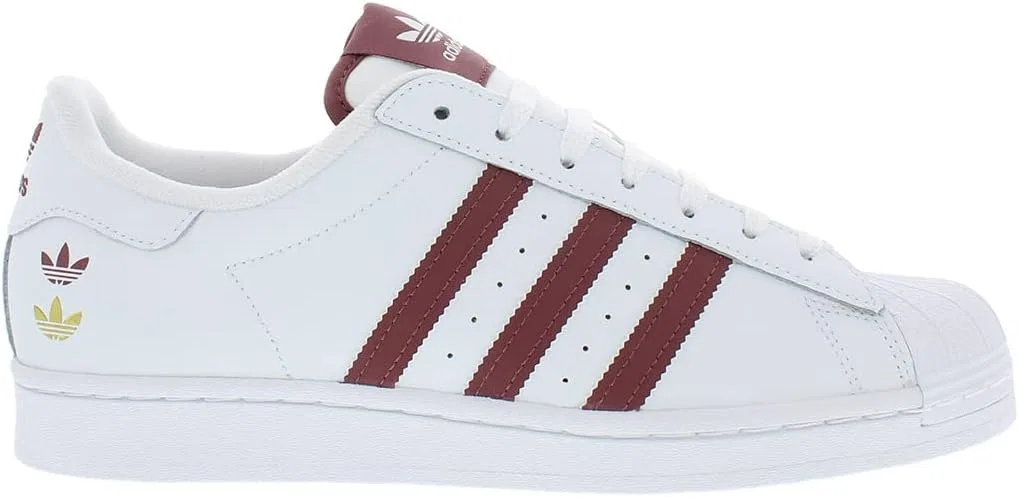 Adidas Unisex-Adult Avery, White/Quiet Crimson/Gold Metallic