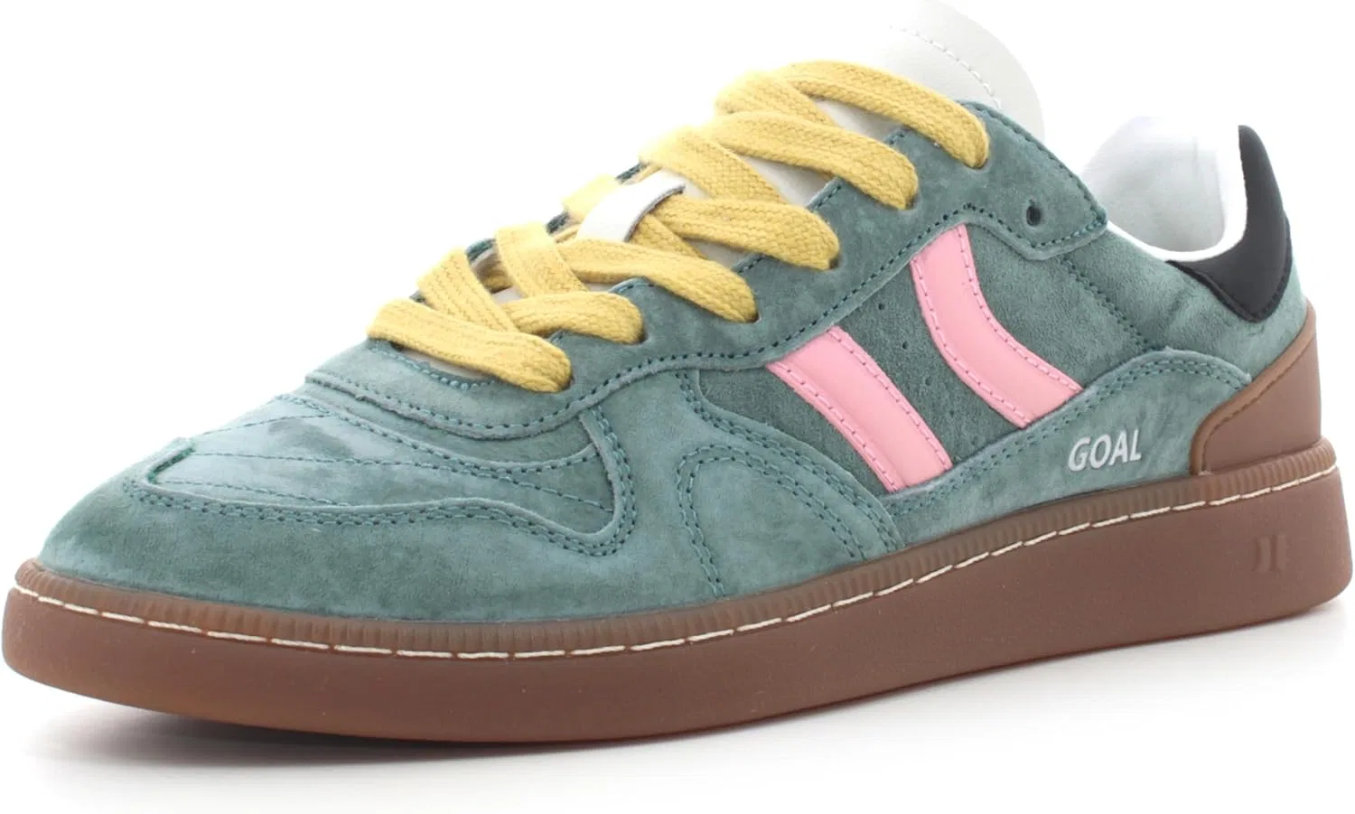 Кроссовки COOLWAY Goal унисекс из нубука, Green