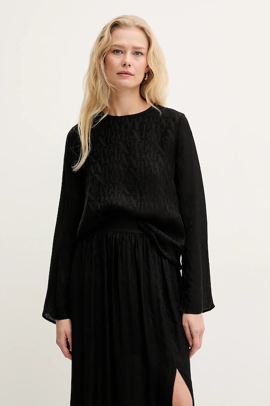 

Блузка Armani Exchange, черный