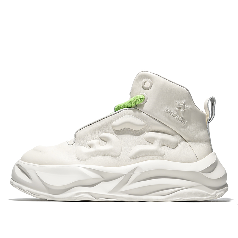 

Амортизирующие износостойкие высокие скейтбордские кроссовки мужские MOERBAI, черные