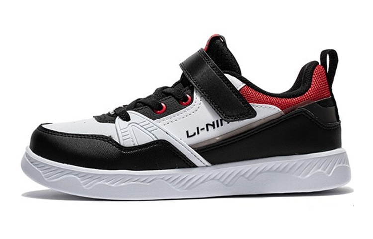 

Li-Ning YOUNG Li Ning Cushioning Abrasion Resistant Lightweight Low top Детские скейтбординговые кроссовки Black для подростков