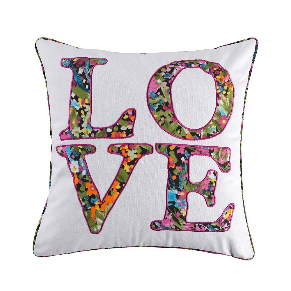 

Подушка Levtex Home Basel Love, мультиколор