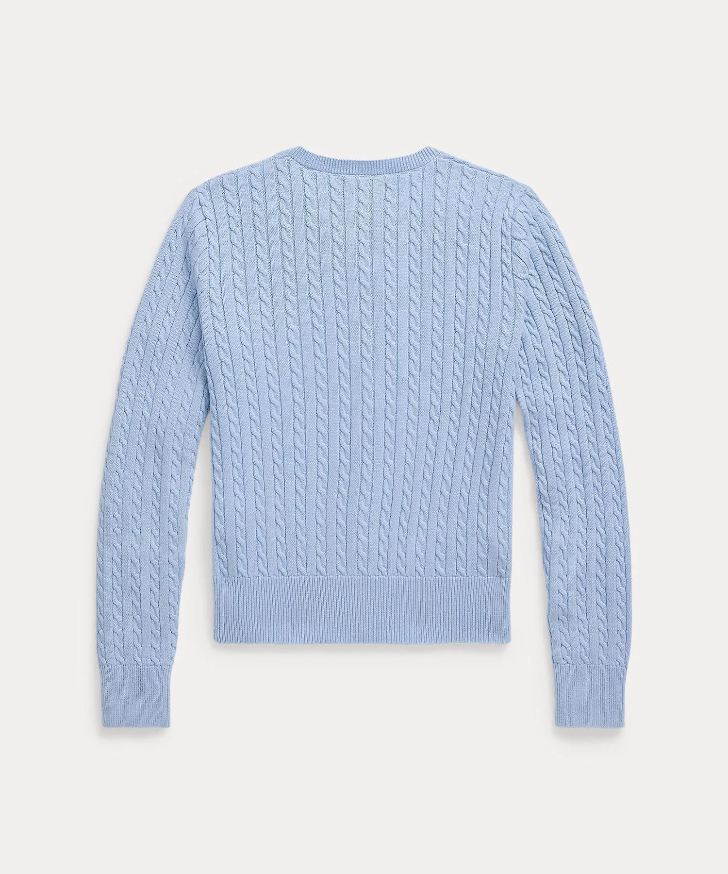 (Девочки 7-16 лет) Мини-кардиган из хлопка с косами Polo Ralph Lauren, 999 Multicolor — фото 2