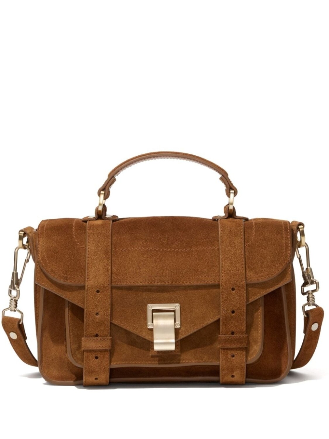 

Proenza Schouler мини-сумка через плечо PS1, коричневый