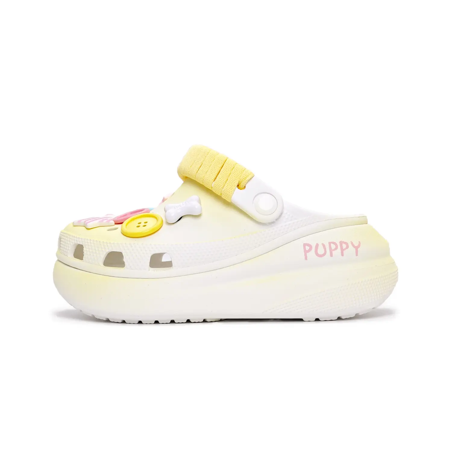 Женские сабо Crush Clog, цвет лимон Crocs, Lemon