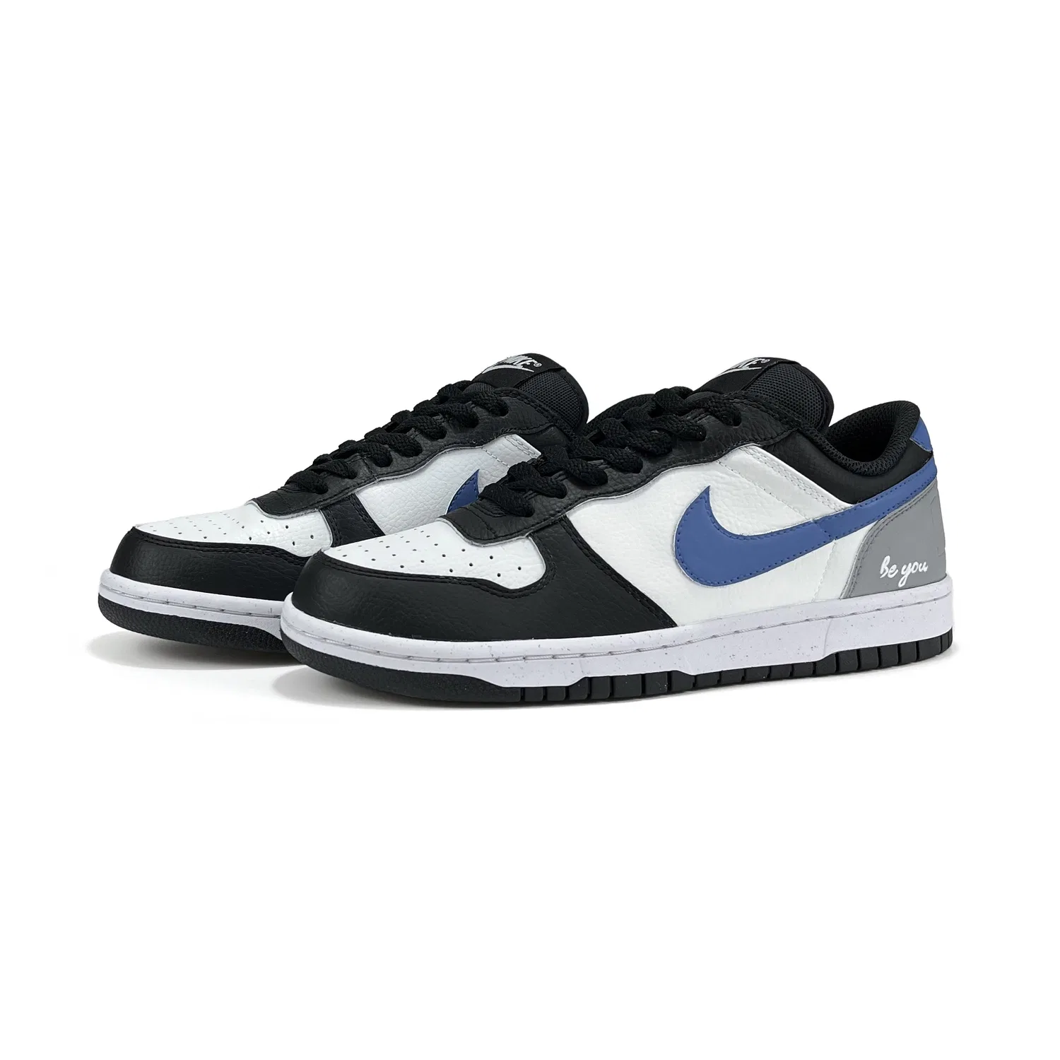 Кроссовки повседневные Nike Big Blue Tone Solo Coverage сине-белые — фото 4
