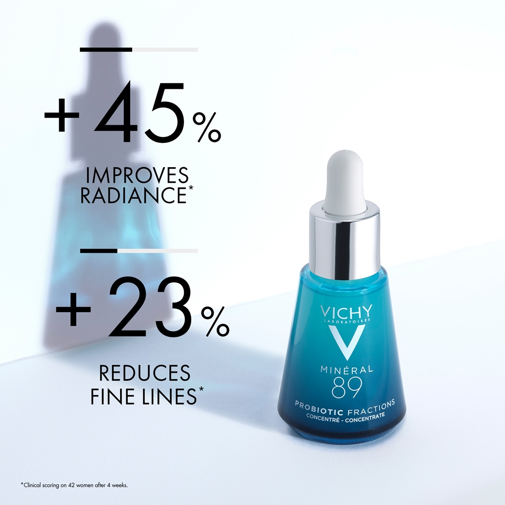 Сыворотка Vichy — С пробиотическими фракциями Mineral 89 для регенерации и обновления кожи, 30 мл — фото 3