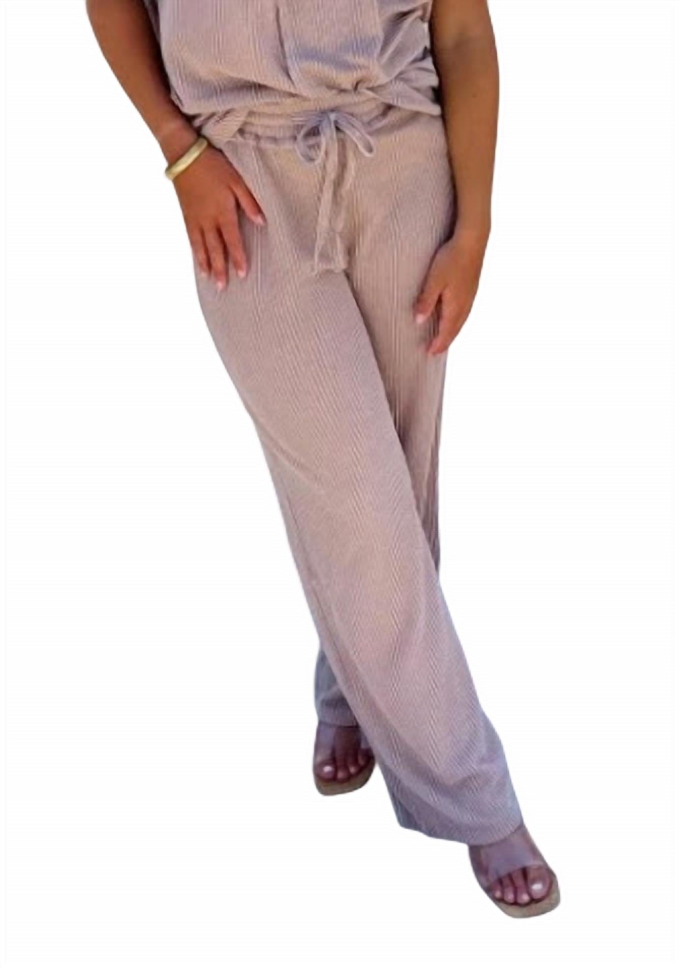 

Брюки Liyah Ribbed Pant цвета загара BLAKELEY, цвет tan