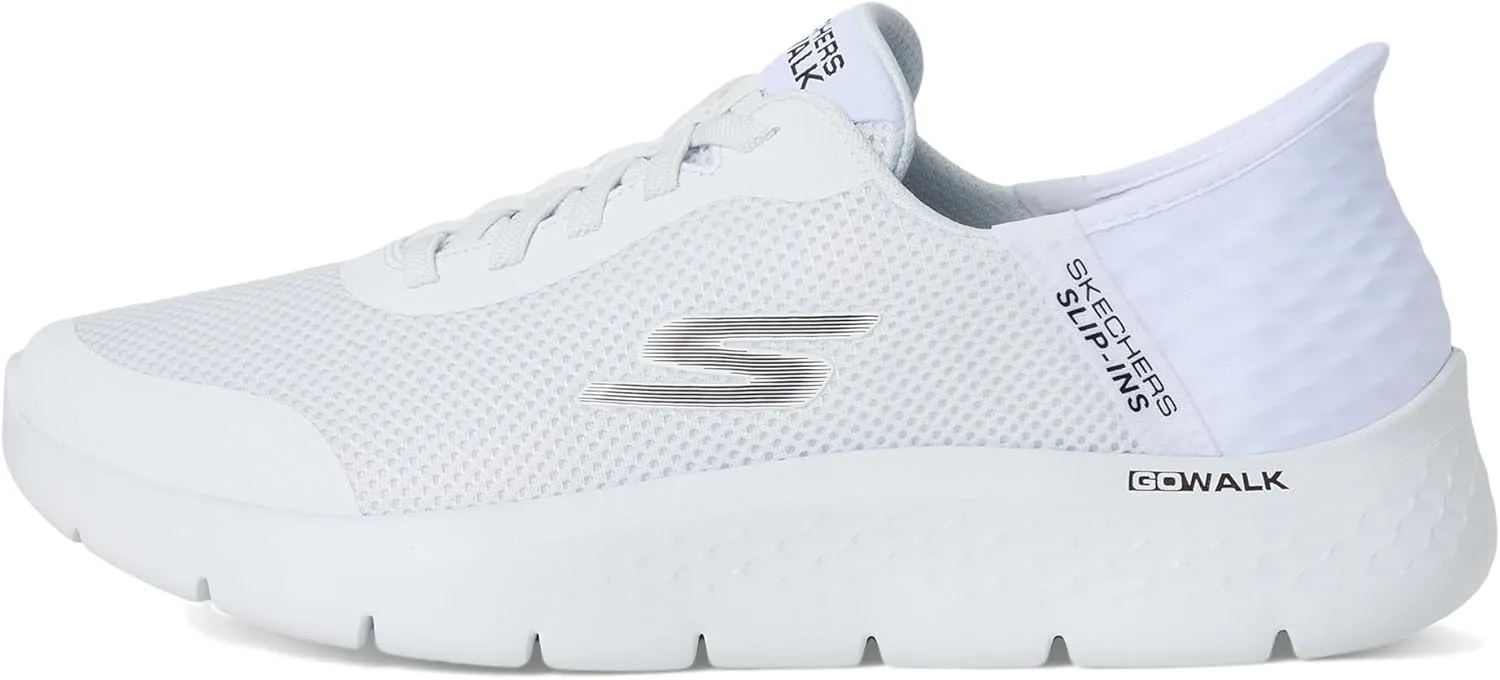 Мужские кроссовки Skechers Hands Free: Go Walk Flex Hands Up Trainers, белый — фото 4