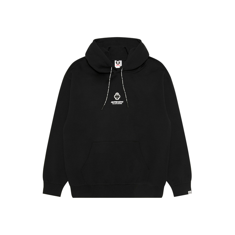 

Bathing APE теперь худи Clover Moonface Aape, черный