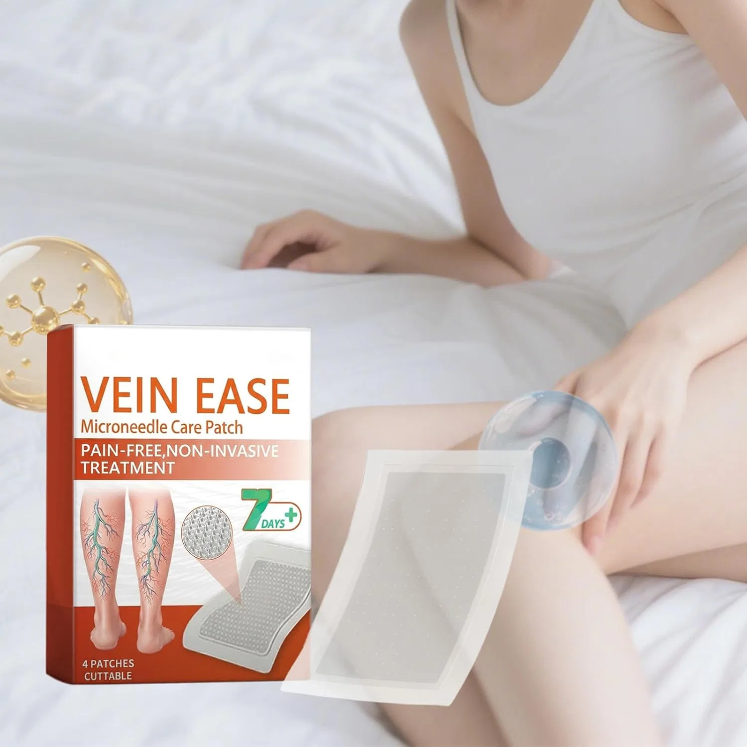 Нано-микроигольные пластыри Venöses Relaxans для ухода за ногами Odjoy-Fan, G — фото 2
